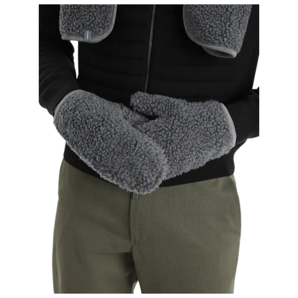 Icebreaker – Icl Realfleece Sherpa Mittens – Gants Verkauf Heiß 3